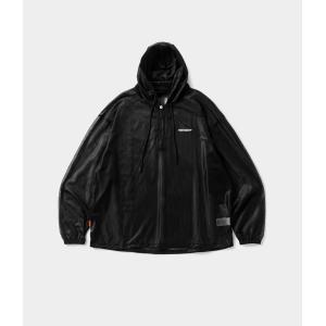 TIGHTBOOTH / タイトブース ： TBPR / LABEL LOGO SHEER PARKA ： 9947-T