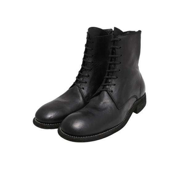 GUIDI / グイディ ： LACED UP AND BACK ZIP BOOTS ： 995BZ...