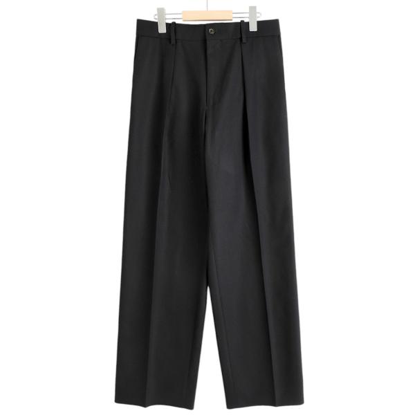 MARKAWARE / マーカウェア ： ONE TUCK TAPERED TROUSERS ： A...