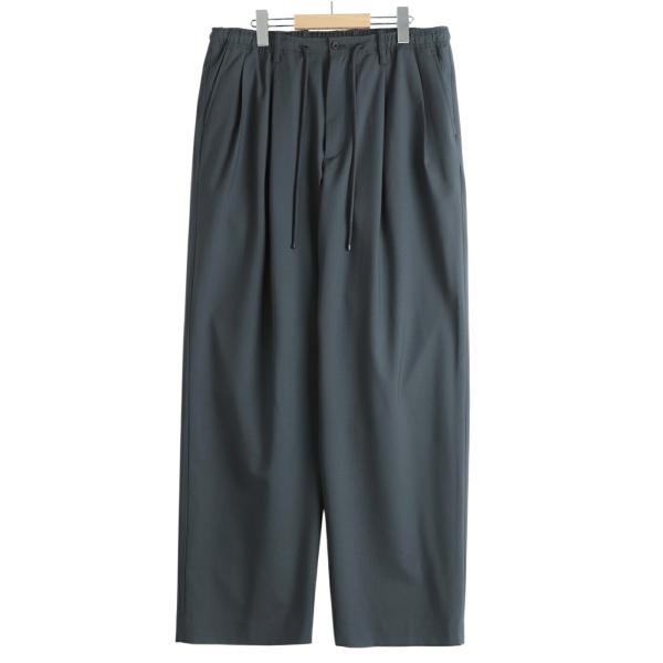 MARKAWARE / マーカウェア ： DOUBLE PLEATED EASY TROUSERS ...