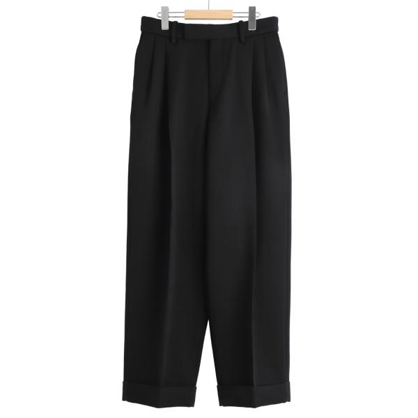 MARKAWARE / マーカウェア ： DOUBLE PLEATED SEMI EASY TROU...