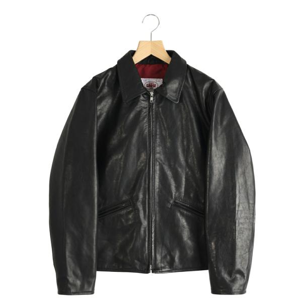 JAMES GROSE / ジェームスグロース ： CARLTON ZIP JACKET HORSE...