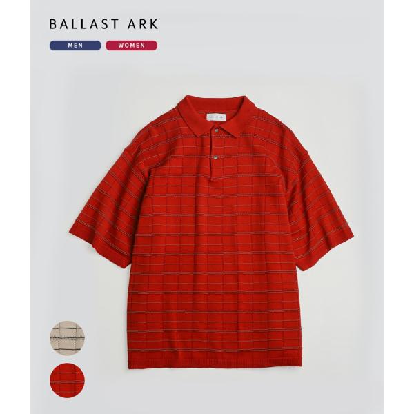 BALLAST ARK / バラストアーク ： CROCHET POLO / 全3色 ： BA07-...