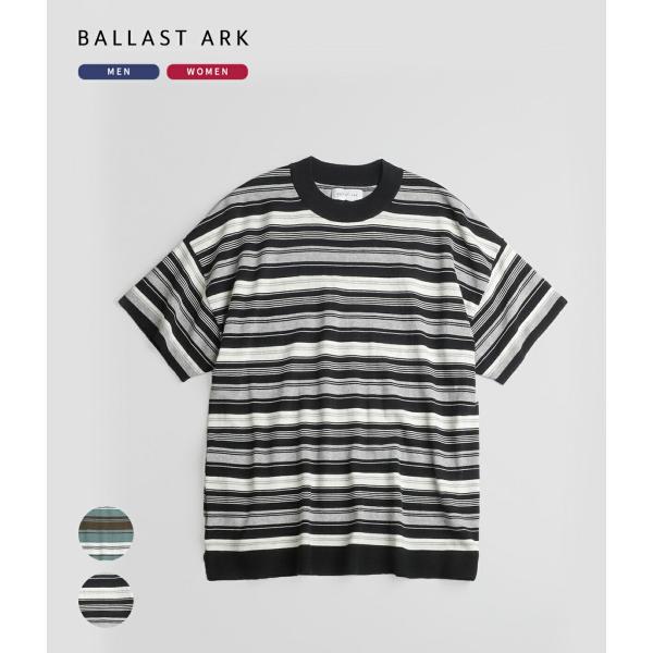 【40%OFF】BALLAST ARK / バラストアーク ： MULTI BORDER COTTO...