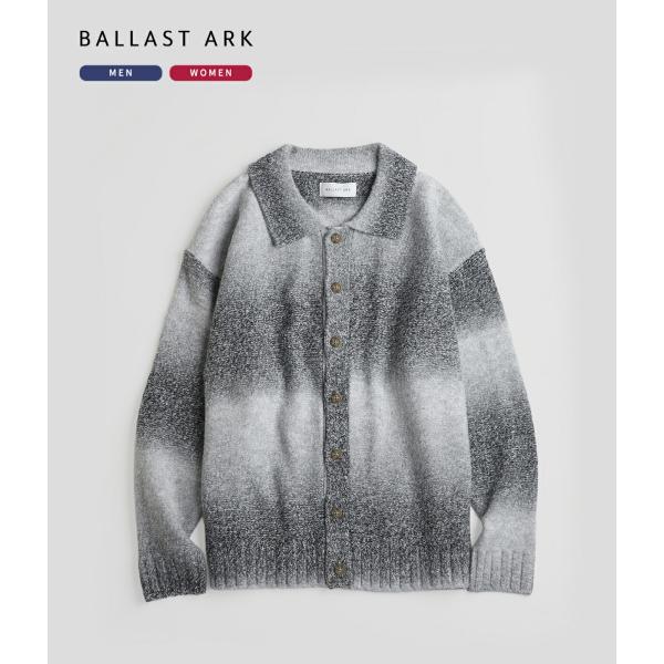 【30%OFF】BALLAST ARK / バラストアーク ： GRADATION KNIT SHI...