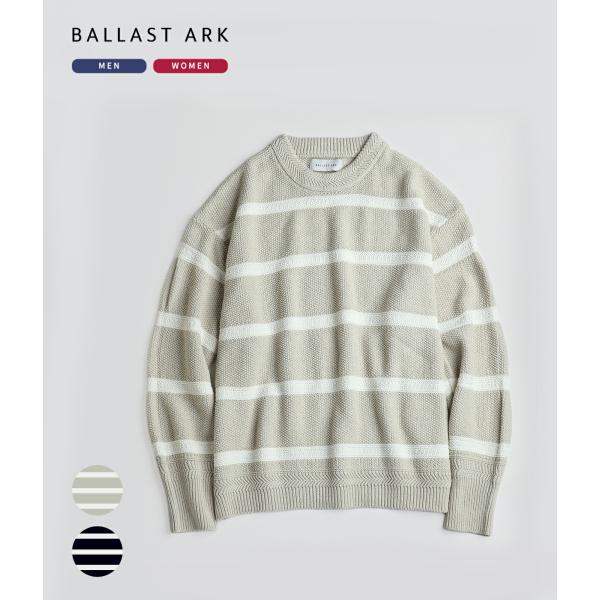 【40%OFF】BALLAST ARK / バラストアーク ： COTTON LINEN BORDE...