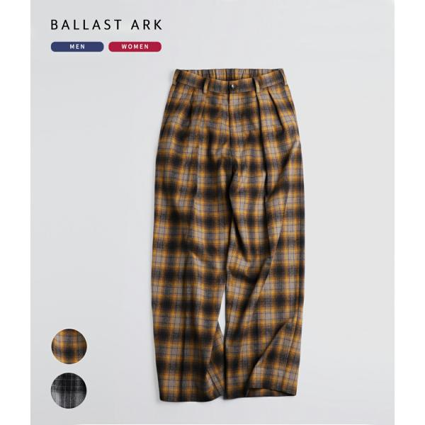 BALLAST ARK / バラストアーク ： Cotton Flannel Check Easy ...