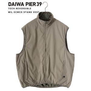 DAIWA PIER39 / ダイワ ピアサーティナイン ： TECH REVERSIBLE MIL ECWCS STAND VEST / 全3色 ： BE-62023W｜arknets