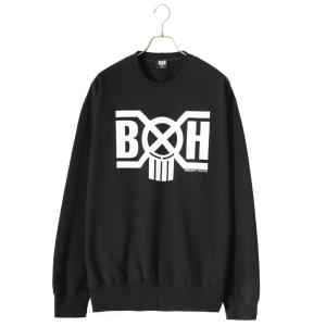 BOUNTY HUNTER / バウンティーハンター ： B×H LOGO Crew Neck Sw ： BHLC2402-2｜arknets