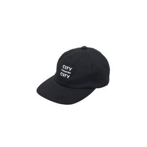 CITY COUNTRY CITY / シティー カントリー シティー ： Embroiderd Logo Washed Cotton Cap ： CCC-241G002｜arknets