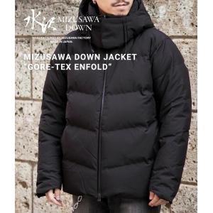 DESCENTE ALLTERRAIN / デサントオルテライン (水沢ダウン) ： MIZUSAWA DOWN JACKET “GORE-TEX ENFOLD“ ： DAMWGK34U｜arknets