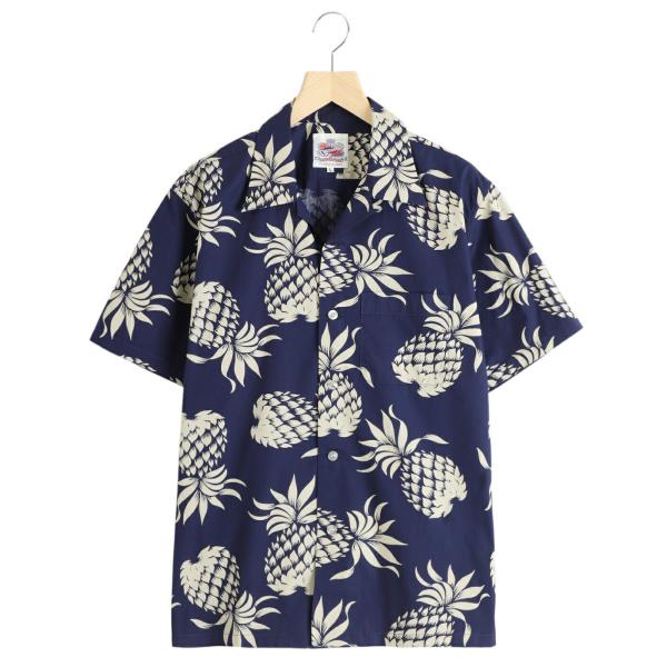DUKE KAHANAMOKU / デューク カハナモク ： S/S COTTON OPEN SHI...