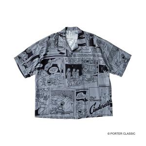 PORTER CLASSIC ： DISNEY VC / PC ALOHA COLLECTION ALOHA SHIRT / CINDERELLA ： DP-024-3285