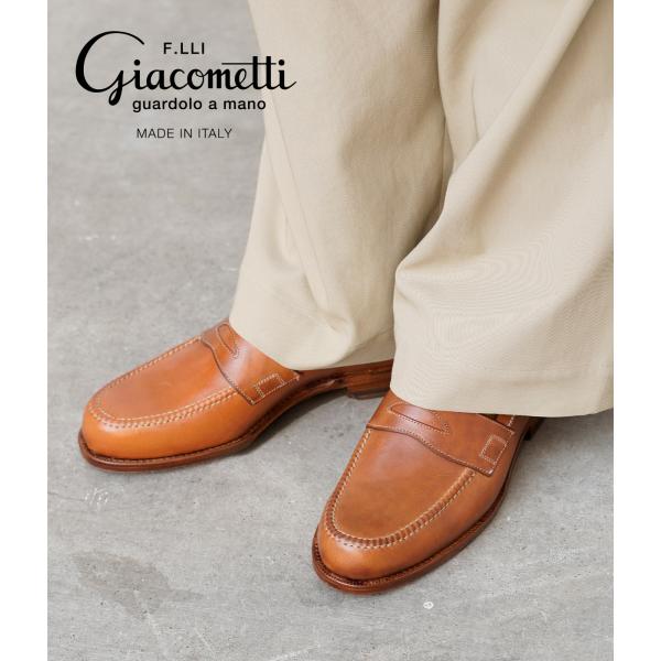 F.lli Giacometti / フラテッリ ジャコメッティ： コインローファー-Loafer-...