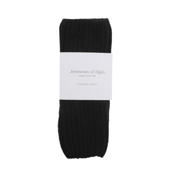 Johnstons / ジョンストンズ ： CASHMERE RIBBED WRISTWARMER ...