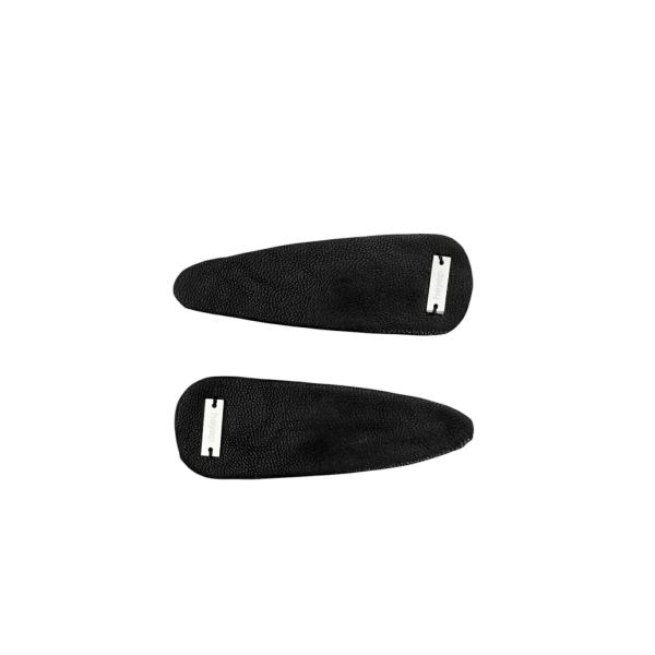 heyep / ヘイップ ： [レディース]Faux Leather Hair Clips-2-Pi...