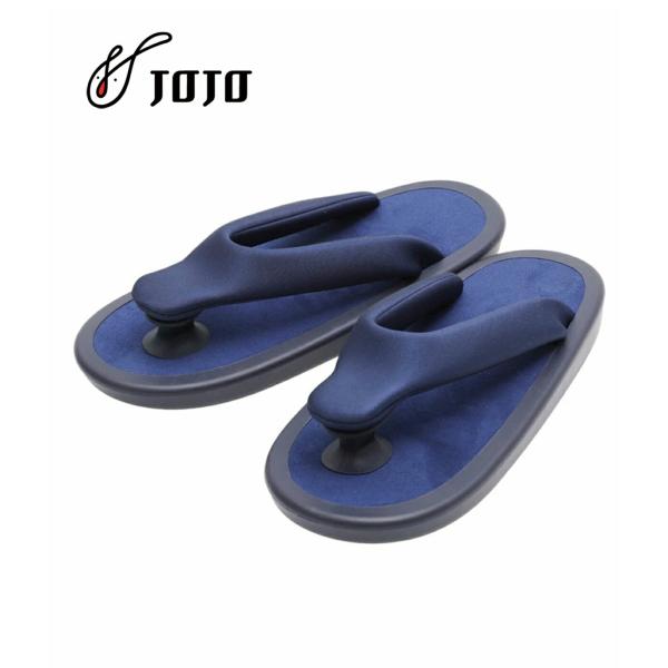 JOJO / ジョジョ ： &quot;BEACH SANDAL&quot; ALL NAVY ： JOJO-NAV-N...