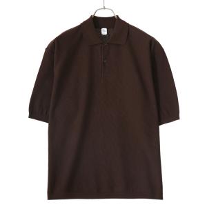 KAPTAIN SUNSHINE / キャプテンサンシャイン ： Polocollar Knit Shirt 全2色 ： KS21SKN01