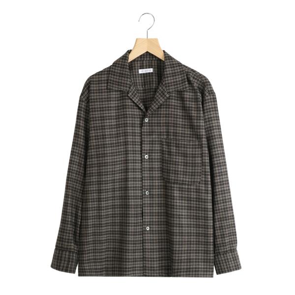 KAPTAIN SUNSHINE / キャプテンサンシャイン ： Wool Plaid Open C...