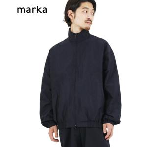 marka / マーカ ： TRACK JACKET - organic cotton×silk h...