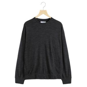 marka（マーカ） ： CREW NECK -2/72 WOOL SINGLE JERSEY WASHABLE