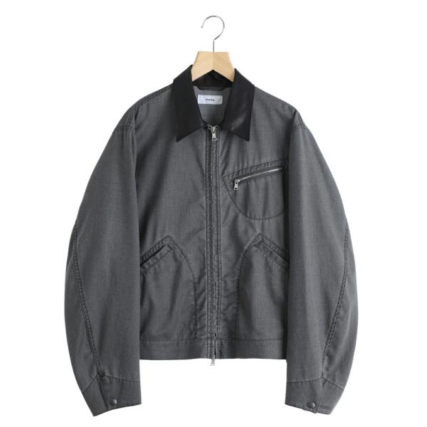 marka / マーカ ： WORK JACKET -WASHABLE 2/72 WOOL GABA...
