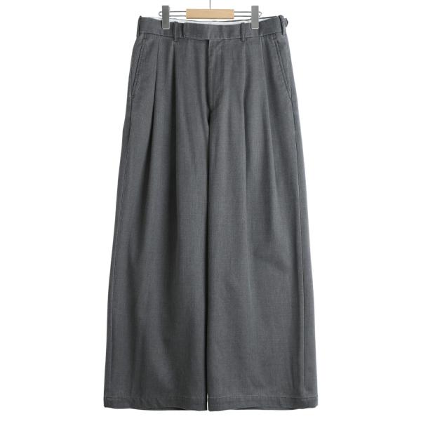 marka / マーカ ： TWO TUCK BUGGY TROUSERS -WASHABLE 2/...