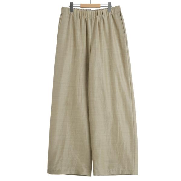marka / マーカ ： WIDE CYLINDER FIT EASY PANTS -WOOL S...