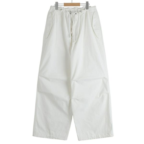 marka / マーカ ： WIDE OVER PANTS -ORGANIC COTTON BACK...