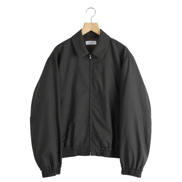 marka / マーカ ： ZIP BLOUSON -2/60 WOOL TROPICAL MELA...