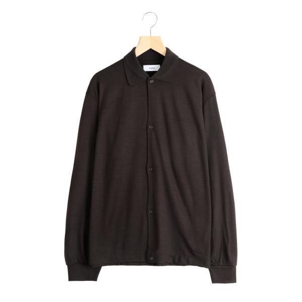 marka / マーカ ： SHIRT CARDIGAN -SUPER 100s WASHABLE ...