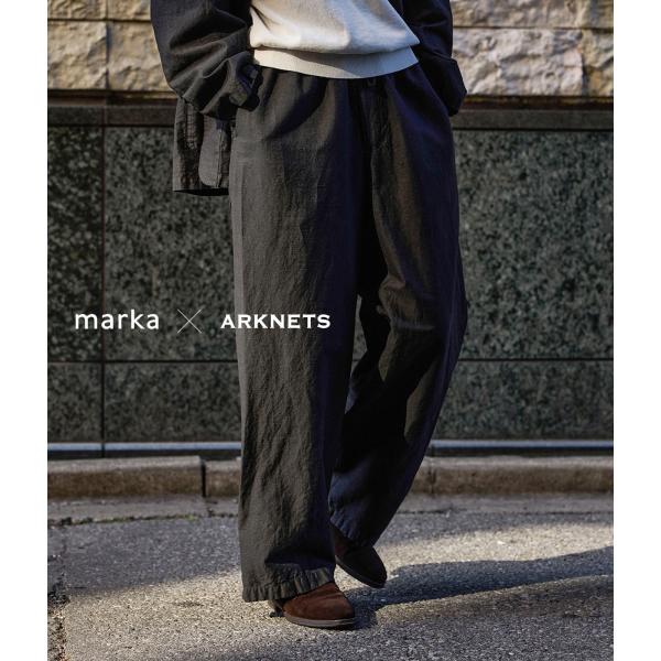 marka / マーカ ： 別注 WIDE CYLINDER FIT EASY PANTS ： M2...