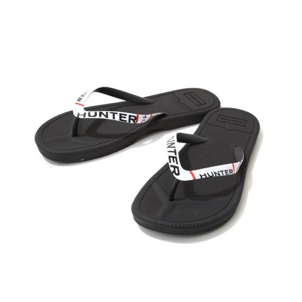 HUNTER / ハンター ： ORIGINAL EXPLODED LOGO FLIP FLOP ：...