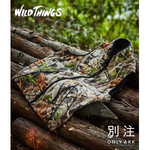WILD THINGS / ワイルドシングス ： 【ONLY ARK】別注  Schott Fleece Reversible Vest ： ONLYARK-0-2012｜arknets