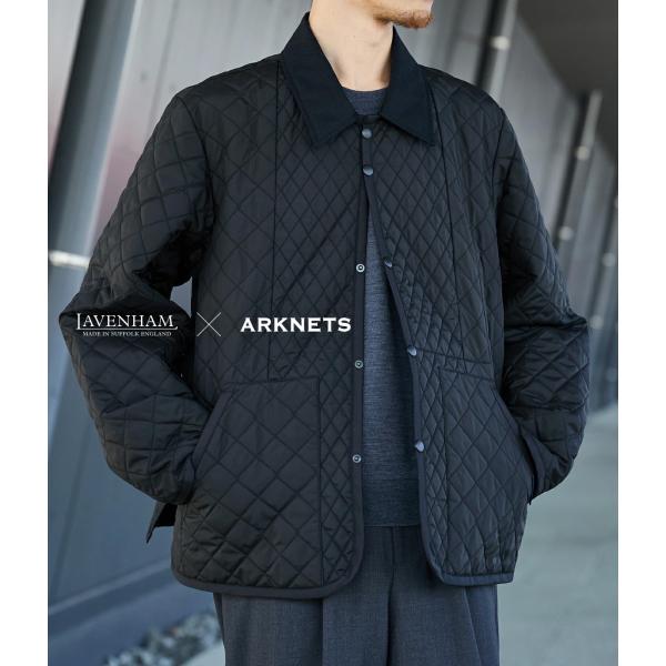 LAVENHAM / ラベンハム ： 別注 CROPPED PANELLED JACKET ： ON...