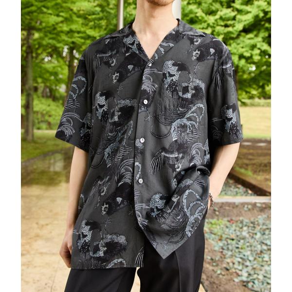 NIPOALOHA / ニポアロハ ： 別注 RAYON SHORT SLEEVE ALOHA SH...