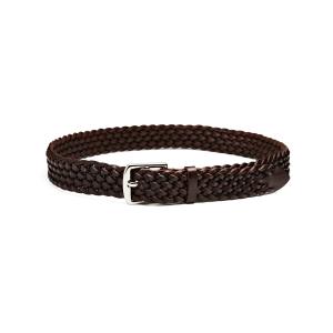 m.a+（エムエークロス） ： double oval buckle wide belt ： EL1E