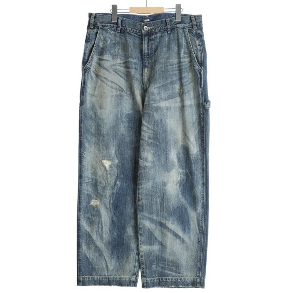 PORTER CLASSIC / ポータークラシック ： STEINBECK DENIM PAINT...