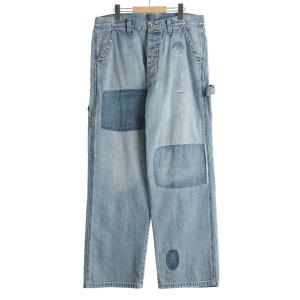 PORTER CLASSIC / ポータークラシック ： CANNERY ROW DENIM PAINTER PANTS ： PC-005-2619