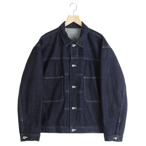 PORTER CLASSIC / ポータークラシック ： STEINBECK DENIM JACKET ： PC-005-3834