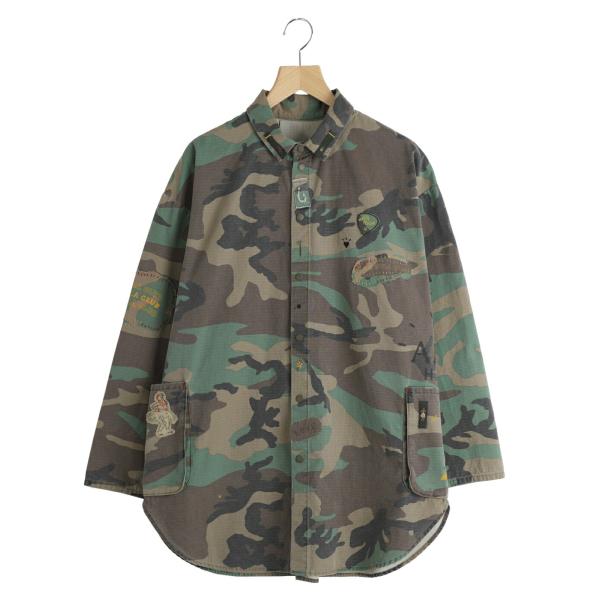 PORTER CLASSIC / ポータークラシック ： ALOHA CAMOUFLAGE SHIR...