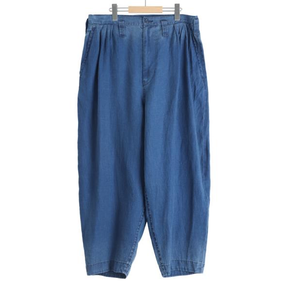 PORTER CLASSIC / ポータークラシック ： INDIGO LINEN BEBOP PA...