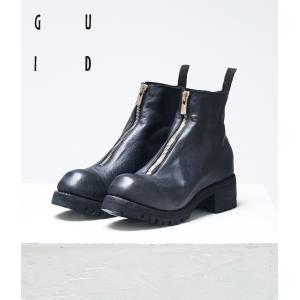GUIDI / グイディ ： LACED UP AND BACK ZIP BOOTS 995BZ-HORSE