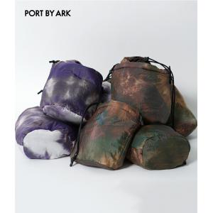 PORT BY ARK / ポートバイアーク ： Drawstring Pouch / 全2色 ： PO13-B001｜arknets