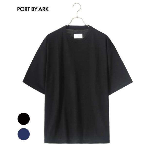 PORT BY ARK / ポートバイアーク ： Wool S/S T-Shirt / 全2色 ： ...