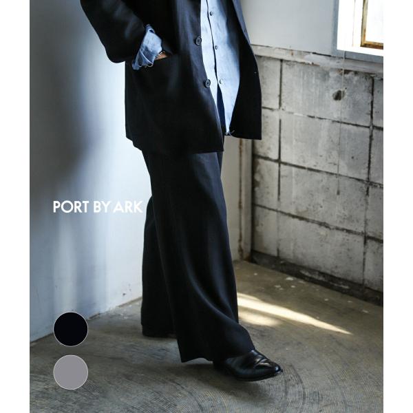 PORT BY ARK / ポートバイアーク ： Baggy Trousers / 全2色 ： PO...