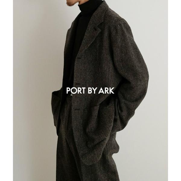 PORT BY ARK / ポートバイアーク ： British Tweed Jacket ： PO...