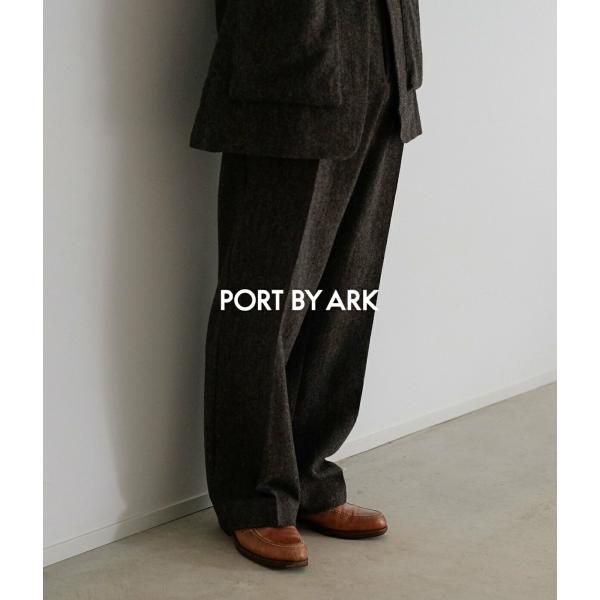 PORT BY ARK / ポートバイアーク ： British Tweed Trousers ： ...