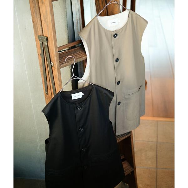 PORT BY ARK  ポートバイアーク ： Jerkin Vest / 全2色 ： PO19-V...