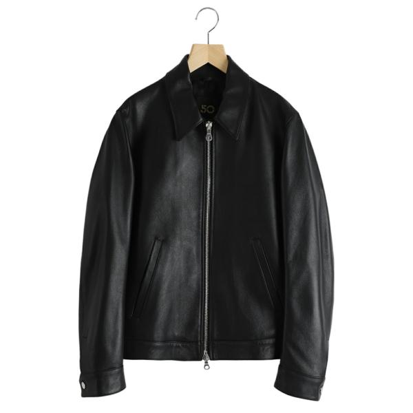 CINQUANTA / チンクワンタ ： REGULAR COLLAR ZIP BLOUSON NA...